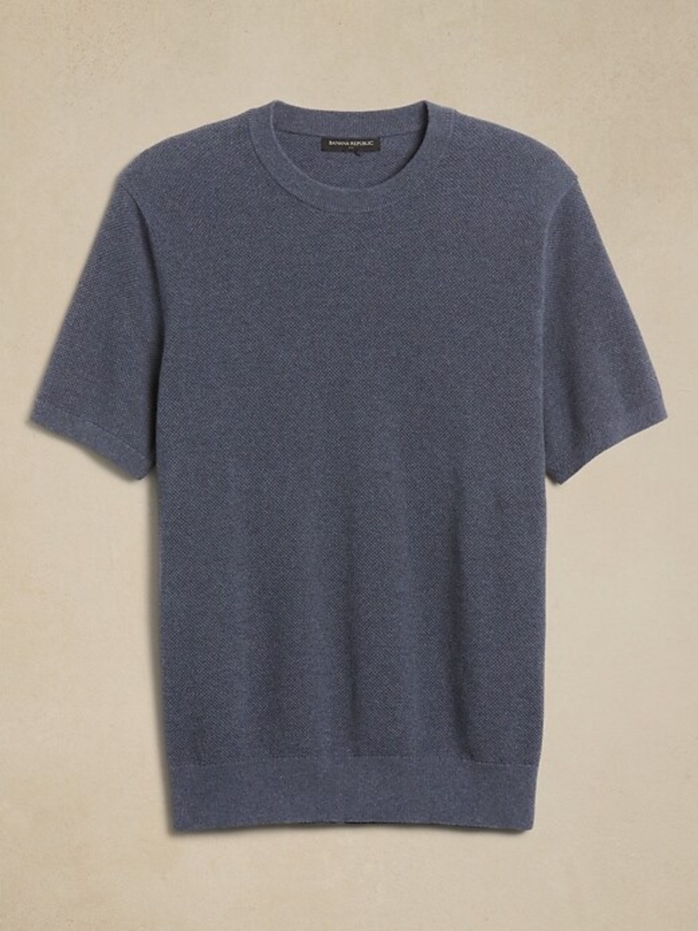 Banana Republic Men’s Textured Short Sleeve Sweater Size L